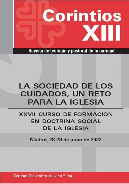 La sociedad de los cuidados, un reto para la Iglesia