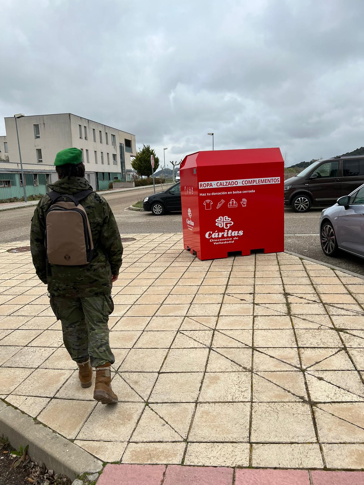 CPC de recogida de ropa y empleo - Cáritas Castrense
