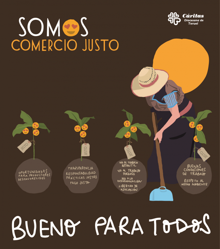 Cáritas por el comercio justo y el consumo responsable también en Navidad Diocesana de Teruel Cáritas por el comercio justo y el consumo responsable también en Navidad Diocesana de Teruel