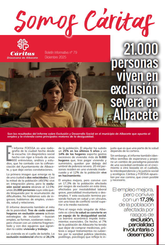 Somos Cáritas. Diciembre 2025
